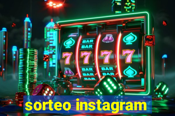 sorteo instagram